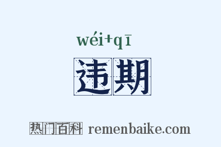 违期是什么意思的图片